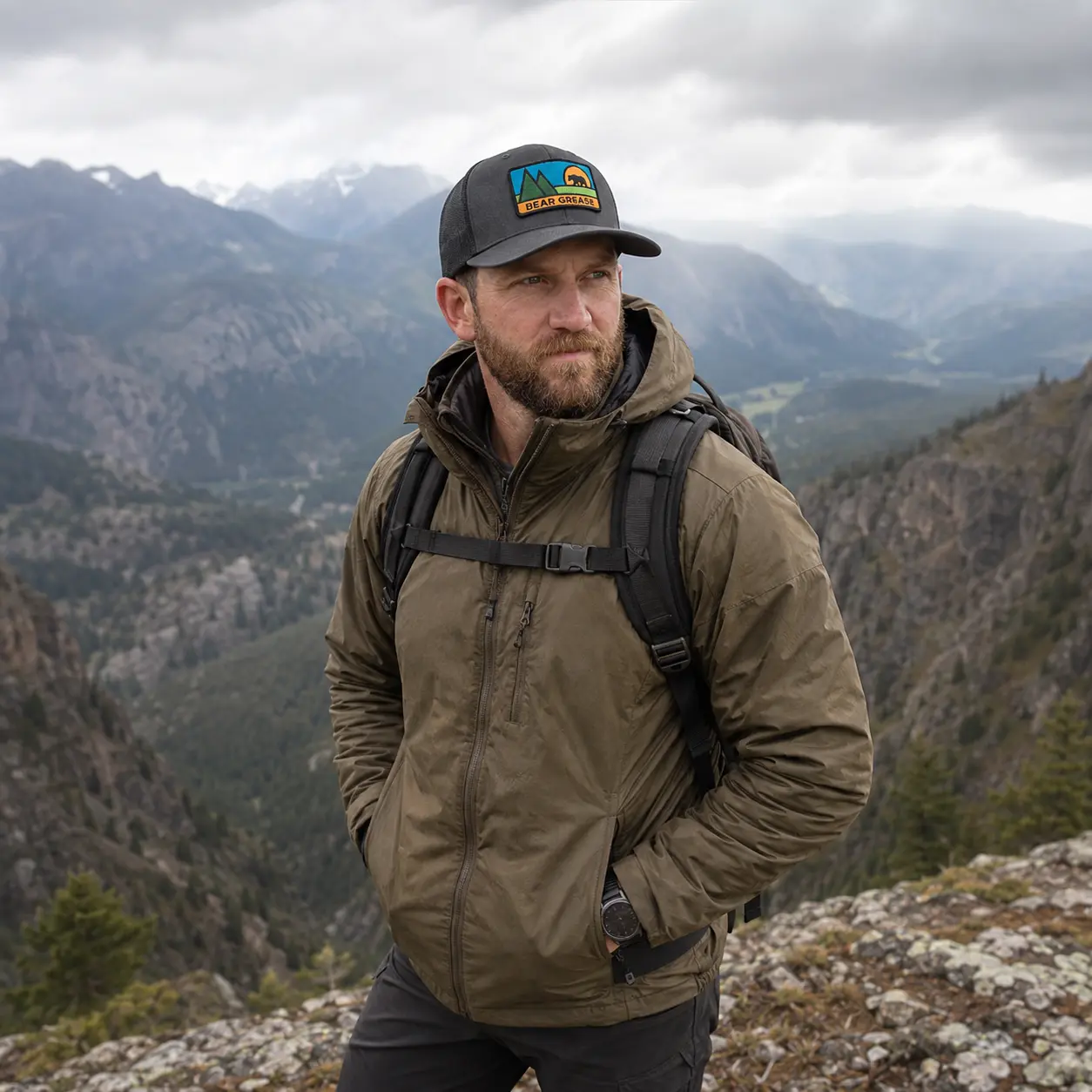 Outdoor · headwear product media produced by AdVon